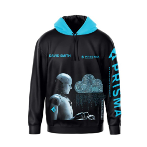 Blue Prisma hoodie